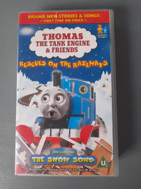 THOMAS THE TANK Engine And Friends - Rescues On The Railways VHS + song ...