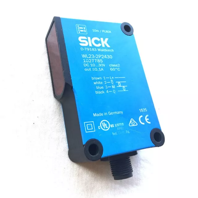 1pcs SICK WL23-2P2430 Photoelectric Retro-reflective Sensor PNP New 3