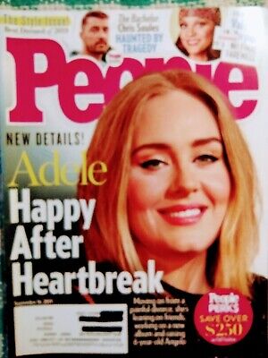 People Magazine 09/16/2019 Adele Happy After Heartbreak