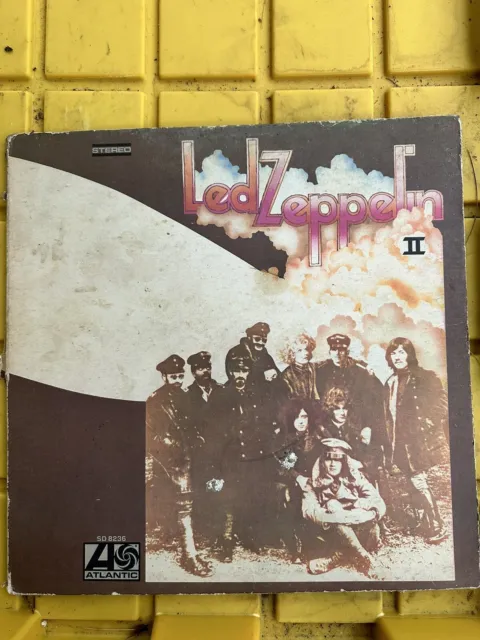 Led Zeppelin II RL SS Pressing LP Hot Mix RARE SD 8236 Robert Ludwig