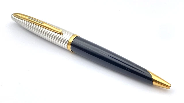 Stylo Plume Waterman Métal Doré - Collection XXe, Design France, Occasion