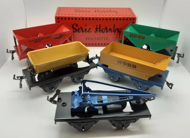 Lot De 5 Wagons Hornby H0 – Thème Paris Lille Nantes Bordeaux – Référence 3668 Etc – Occasion