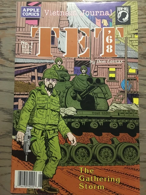Vietnam Journal Tet '68 #1  1992 Apple Comics POW MIA