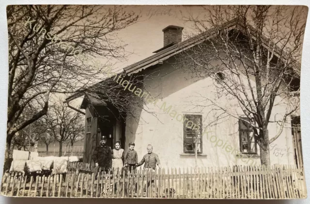 orig. Foto AK Sporitz Sporice Chomutov Komotau Aussig um 1920