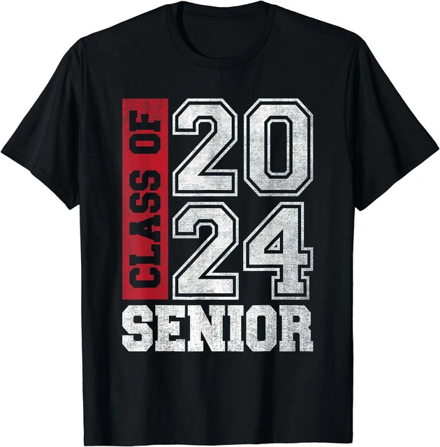 SENIOR 2024 CLASS of 2024 Seniors Graduation 2024 Grad 24 TShirt 12.