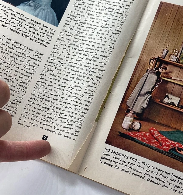 VTG PLAYBOY MAGAZINE May 1958 Corinne Cole Cover No Centerfold £28.72 - PicClick UK