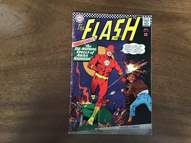 DC comics the flash volume one issue 170 1967====