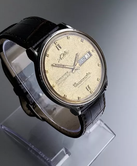 Mido commander datoday chronometer officially 2025 certified