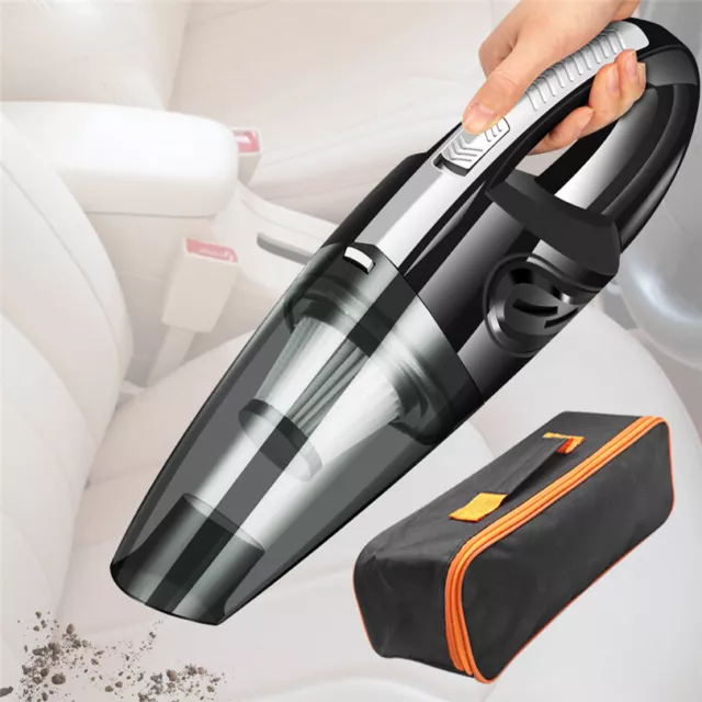 Mini Car Wireless Vacuum Cleaner Cyclone Suction Home Portable Handheld Cleaner