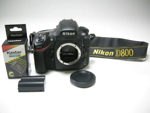 Nikon D800 36.3mp Digital SLR Body Only Shutter Ct. 24,607
