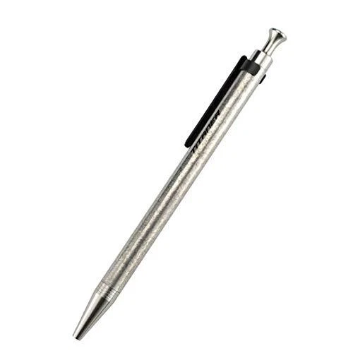 Titanium Ballpoint Pen with Pen Clip EDC Pocket Pen (Silver)