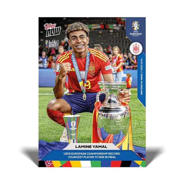 LAMINE YAMAL TOPPS now euro 24 winner set of 3 (read) £39.99 - PicClick UK