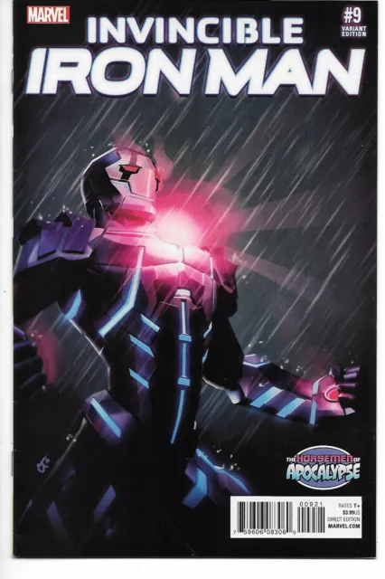 IRON MAN #9 (2016) NICE COPY RARE Turcotte VARIANT 1ST APP RIRI WILLIAMS 🔥🔑