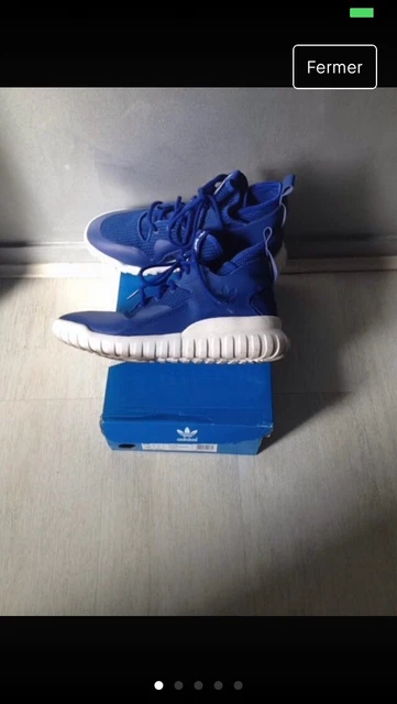 BASKETS ADIDAS TUBULAR Shadow Bleu Electrique 40 2 3 Excellent