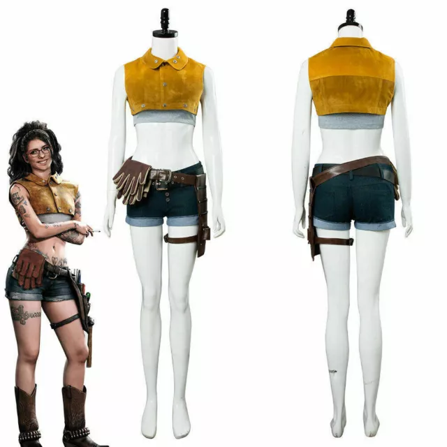 DMC5 New Game Devil May Cry 5 Nico Cosplay Costume Adult Women Uniform Full Set