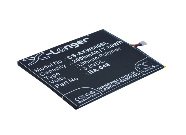 Battery for AUX  S6, V950, W6   BA-046