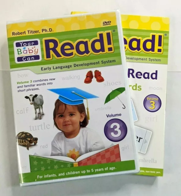 Your Baby Can Read! Early Development System Volume 3 DVD and Word Cards