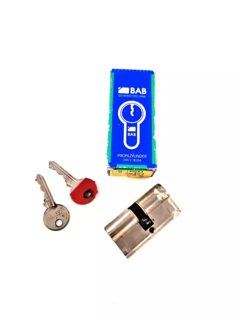 ABUS Principal Cylindre de Serrure Porte Avec 2 Clé L =3 0/30 C73