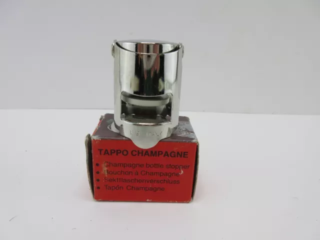 Scaroni Tappo ART 56 Champagne Bottle Stopper Made in Italy