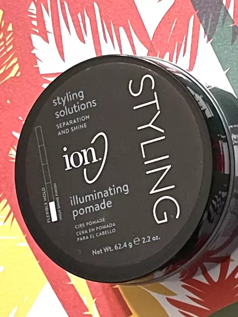 ion Styling Solutions ILLUMINATING POMADE WAX Lightweight Formula *HARD TO FIND*