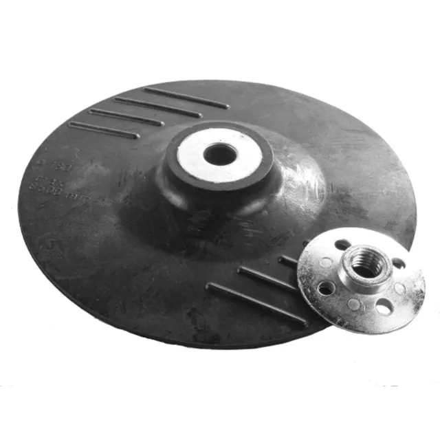 Semi Flexible Rubber BACKING PAD Plate M14 Angle Grinder Sanding Polisher Drill