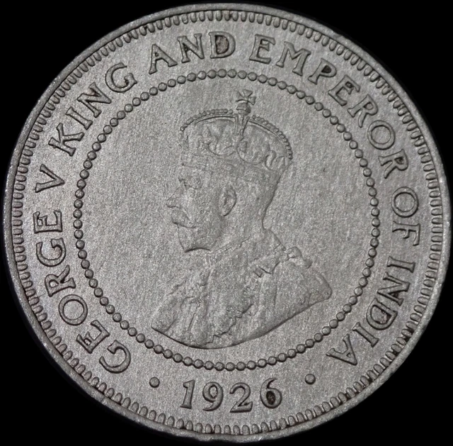 Jamaica Half Penny 1926 George V Coin WCA 6009