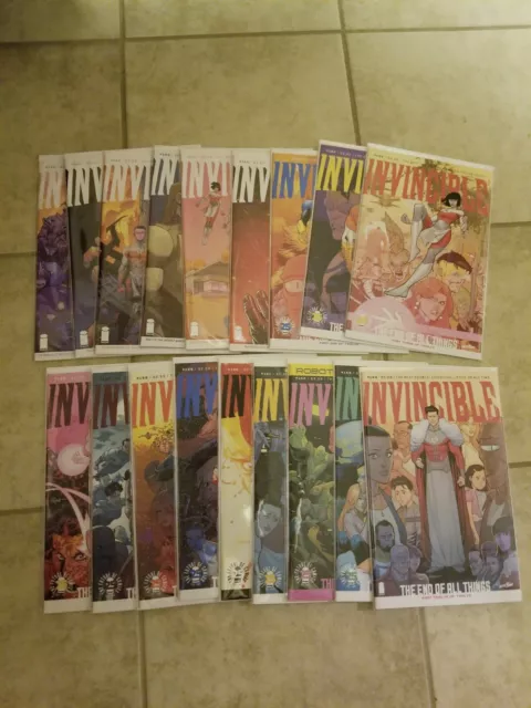 Invincible 1-144 Complete Comic Lot Run Set Image Kirkman Skybound  Collection