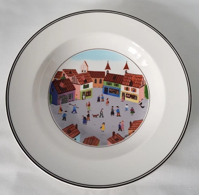 Villeroy & Boch Design Naif 21.5 cm Deep Plate Pasta Bowl - Laplau 4 - Hamlet