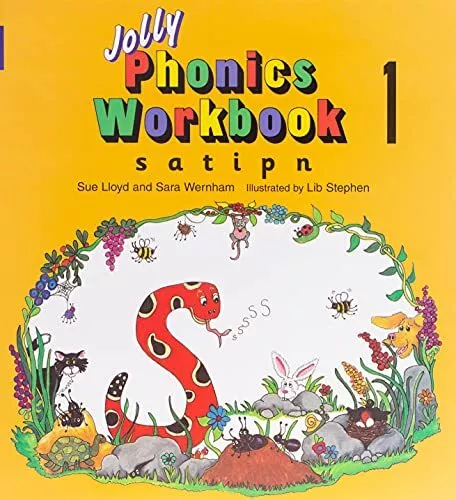 Jolly Phonics Workbook 1: s, a, t, i, p, n,Sue Lloyd, Susan M. L