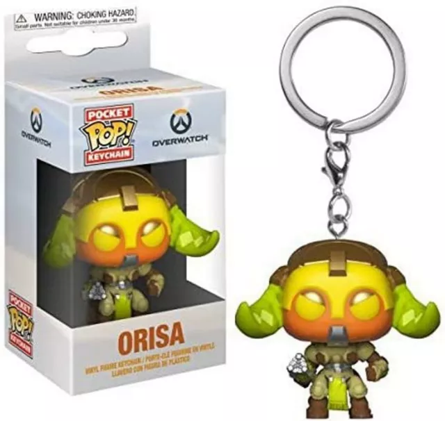 FUNKO POP! Overwatch Orisa Pocket Keychain Schlüsselanhänger  Vinyl NEU