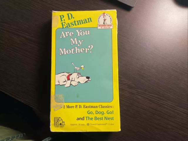 p-d-eastman-are-you-my-mother-vhs-go-dog-go-and-the-best-nest-dr