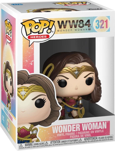 Wonder Woman with Lasso Wonder Woman 1984 #321 Funko Pop! Figurine