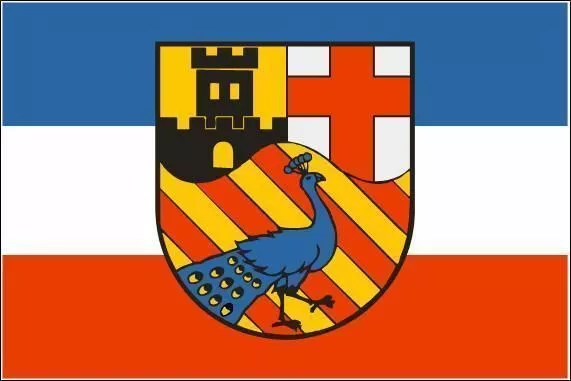 Aufkleber Neuwied Flagge Fahne 8 x 5 cm Autoaufkleber Sticker