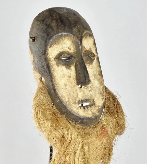 Beautiful African Mask LEGA Lukwakongo  Cult of Bwami Congo  Drc Tribal Art 1511 5