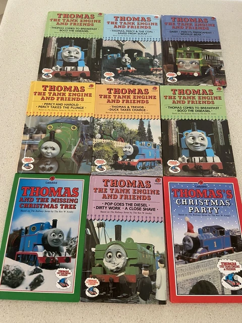 VINTAGE THOMAS THE Tank Engine & Friends Vintage Ladybird book Bundle £ ...