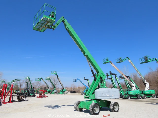 2013 Genie S-65 65' 4WD Diesel Telescopic Boom Lift Man Aerial Platform