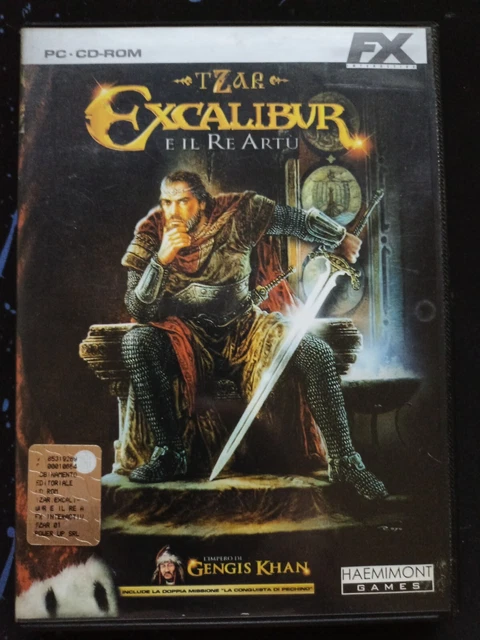 Gioco Pc Tzar Excalibur E Il Re Artu' Fx 2002