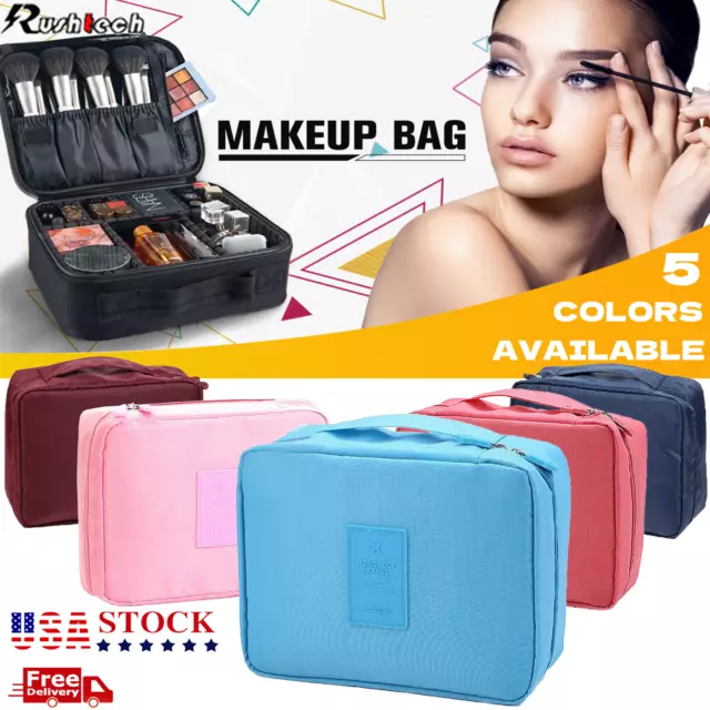 Cosmetic Bag Makeup Case Pouch Toiletry Wash Organizer Travel Bag School Pack