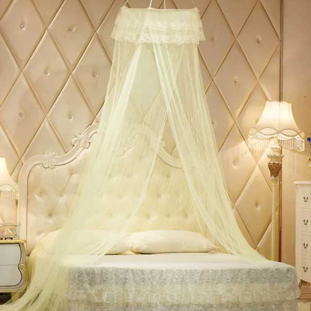 Dome Lace Fabric Pleated Bed Tent Bed Canopy Mosquito Net Bedding Article