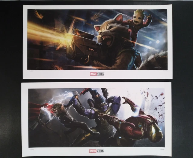 CONCEPT ART OF The Marvel Cinematic Universe Complete Sets 1-4 MINT ...