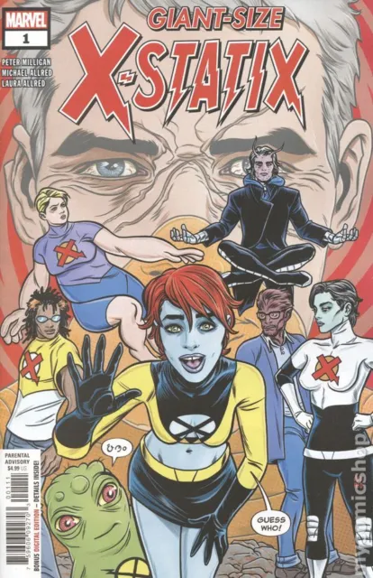 Giant Size X-Statix 1A Allred VG 2019 Stock Image Low Grade