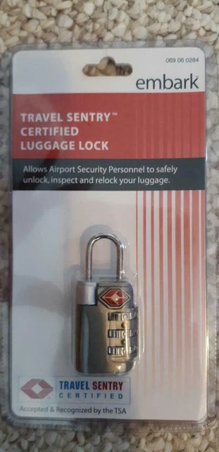 Embark Travel Sentry Certified Luggage Lock