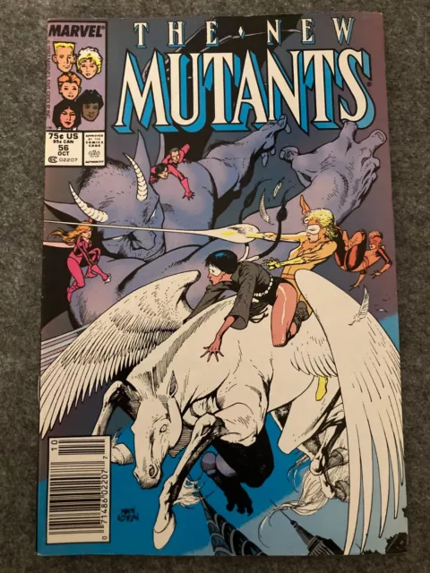 Marvel US Comic - New Mutants Vol. 1 (1983 Serie) #56