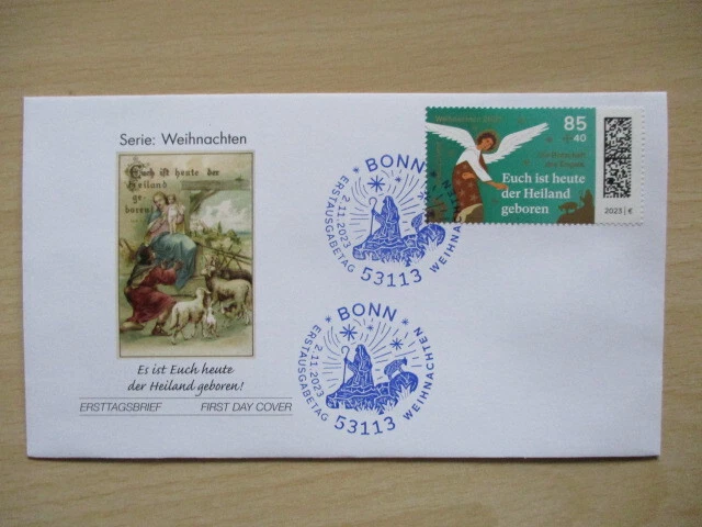 Ersttagsbrief:  Weihnachtsmarke - Mi.Nr. 3793 - Ersttag Bonnn