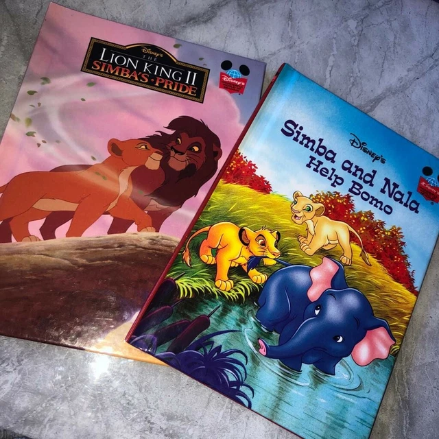 LION KING BOOKS Simbas Pride Wonderful World Of Reading Disney Nala ...