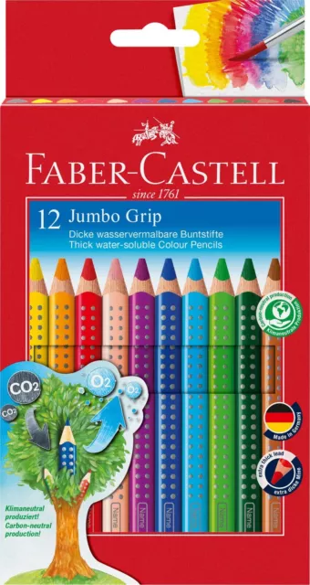 FABER-CASTELL  Jumbo Grip 12er Etui - NEU!!!