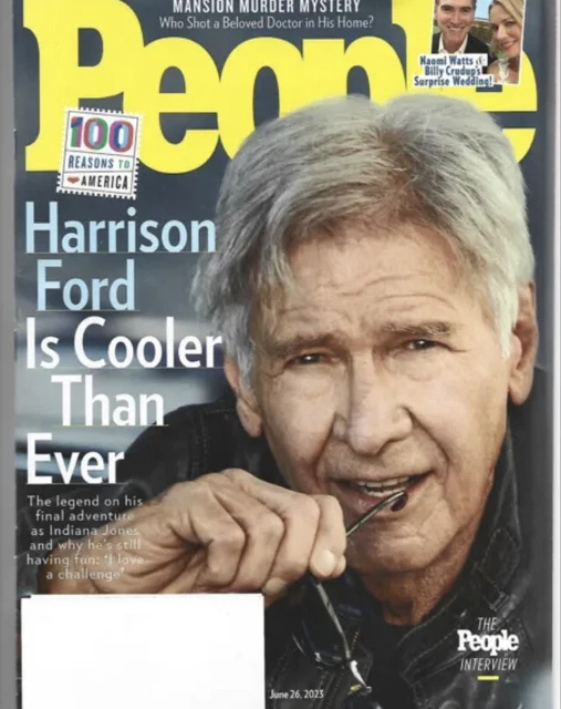 HARRISON FORD People Magazine June 2023 NEW 1.89 PicClick