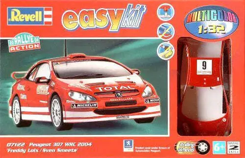 Revell 07122 1:32 easykit Peugeot 307 WRC 2004 „Freddy Loix“