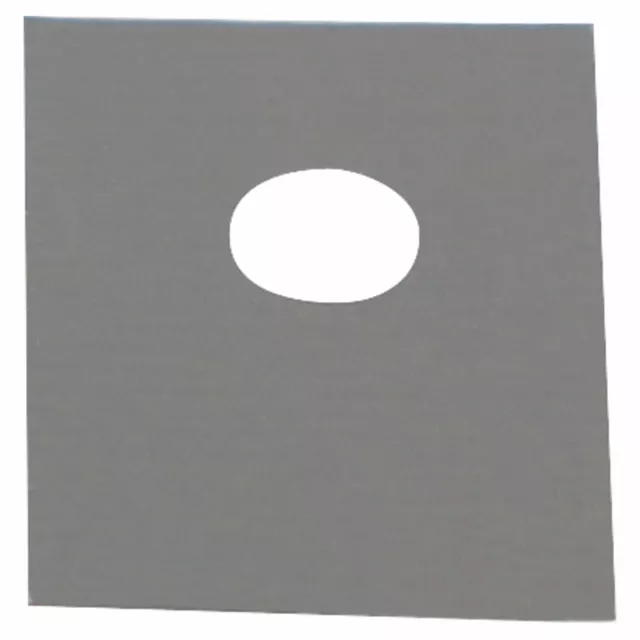 Adhesive Silicone Rubber TO126 Insulation Pad Pk 100