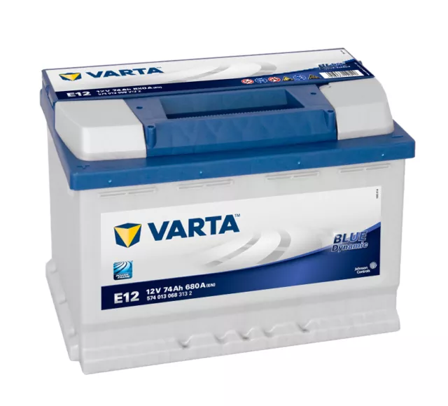 VARTA E43 CAR Battery 72Ah 680cca 12V Electrical 572409068 *USED